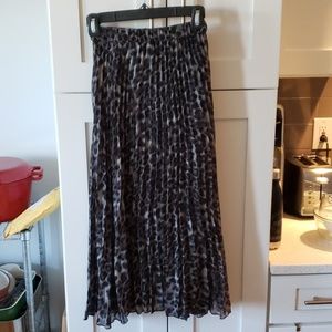 Animal print skirt